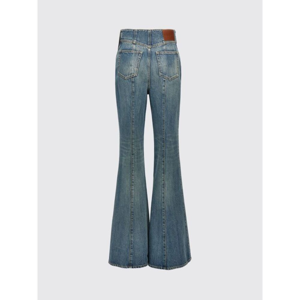 Mcqueen Jeans Woman Indigo - Picture 2 of 3